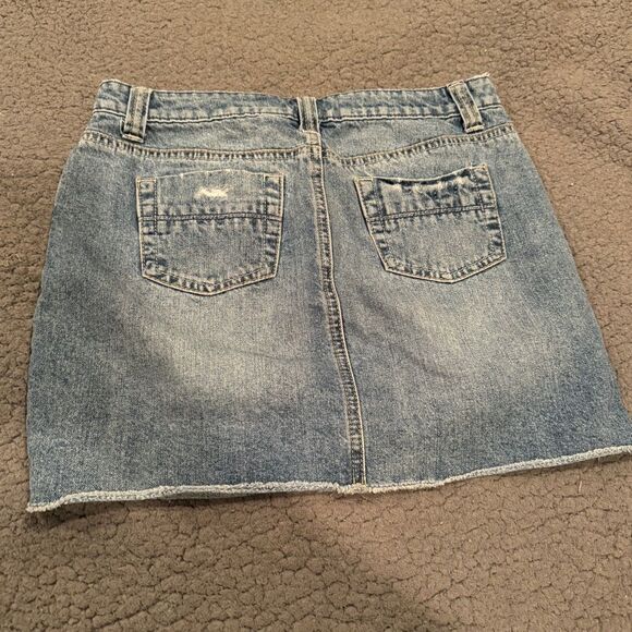 Apt 9 Jean Skirt  Size 6 Denim - Picture 5 of 7